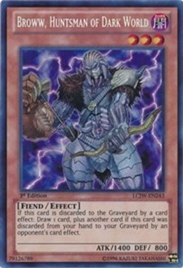 Broww, Huntsman of Dark World (LCJW-EN243) [Legendary Collection 4: Joey's World]