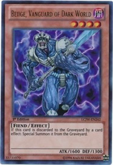 Beiige, Vanguard of Dark World (LCJW-EN242) [Legendary Collection 4: Joey's World]