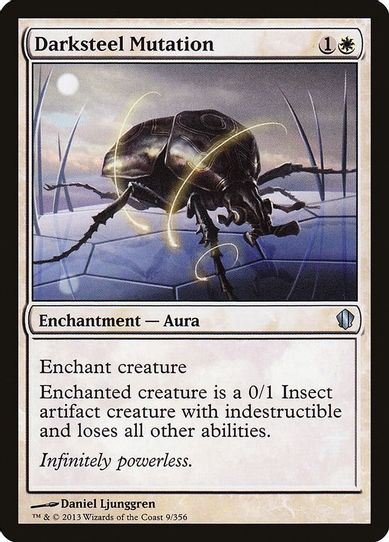 Darksteel Mutation (9) [Commander 2013]