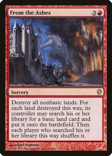 From the Ashes (108) [Commander 2013]