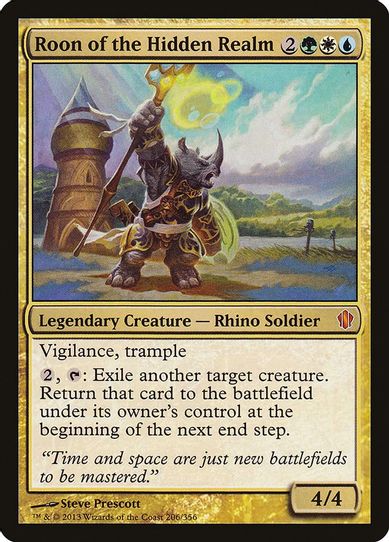 Roon of the Hidden Realm (206) [Commander 2013]
