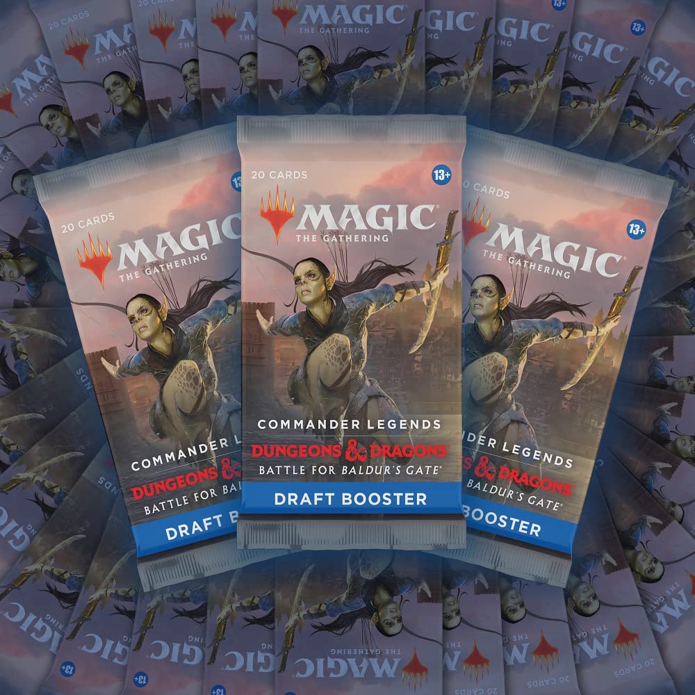 Magic the Gathering: Commander Legends: Battle for Baldur’s Gate - Draft Booster Packs, Boxes & Cases