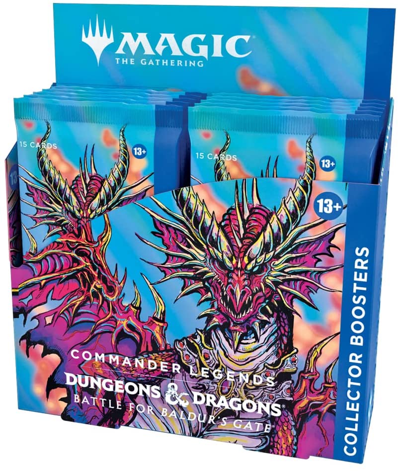 Magic the Gathering: Commander Legends: Battle for Baldur’s Gate - Collector Booster Packs & Boxes