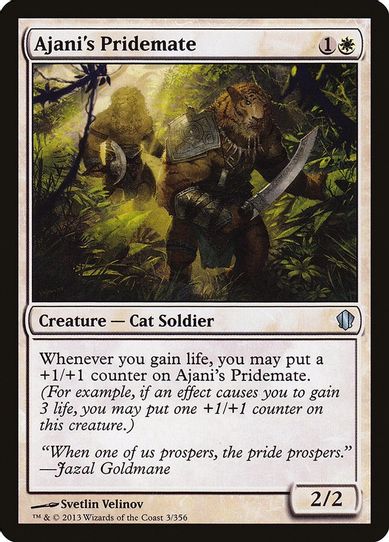 Ajani's Pridemate (3) [Commander 2013]