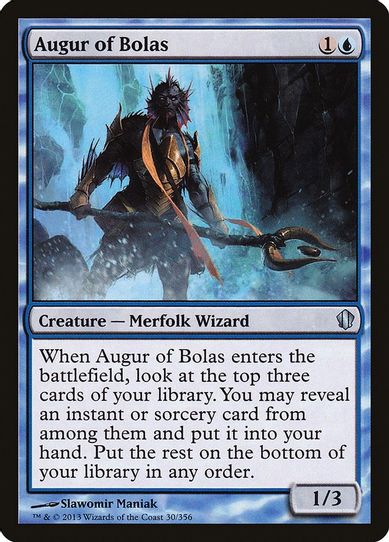 Augur of Bolas (30) [Commander 2013]