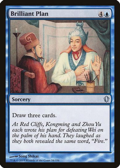 Brilliant Plan (34) [Commander 2013]