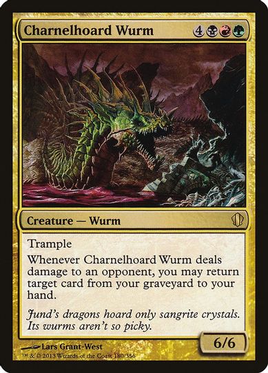 Charnelhoard Wurm (180) [Commander 2013]