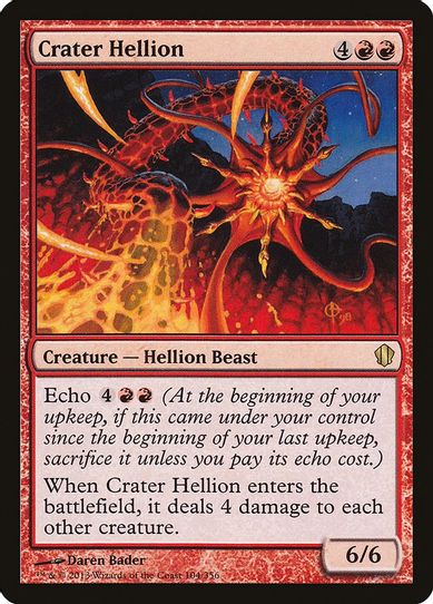 Crater Hellion (104) [Commander 2013]