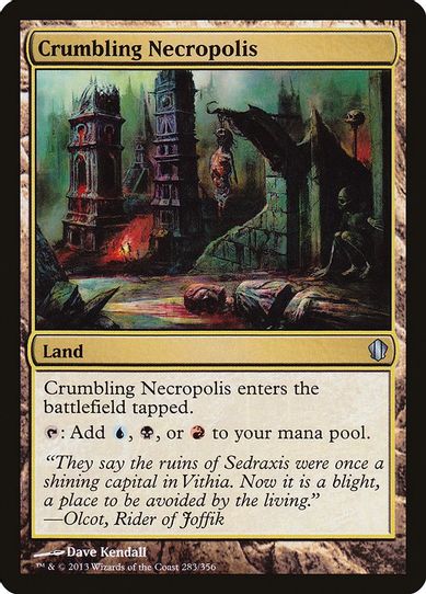 Crumbling Necropolis (283) [Commander 2013]