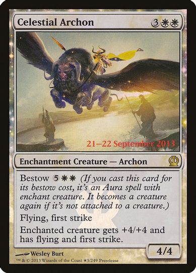 Celestial Archon (3) [Prerelease Cards]