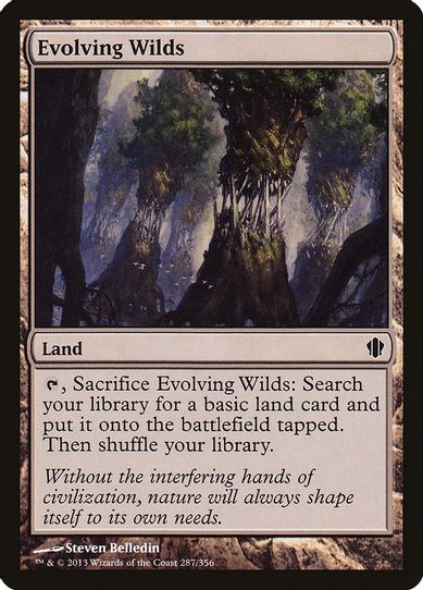 Evolving Wilds (287) [Commander 2013]