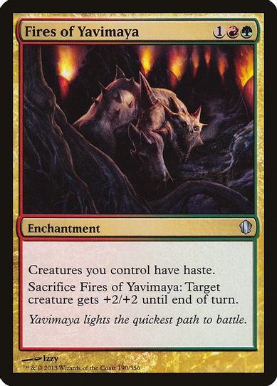 Fires of Yavimaya (190) [Commander 2013]