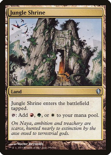 Jungle Shrine (299) [Commander 2013]