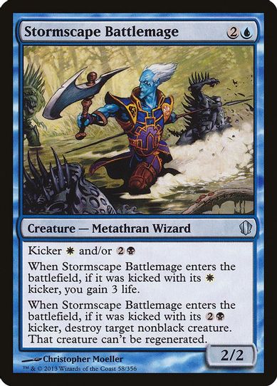 Stormscape Battlemage (58) [Commander 2013]