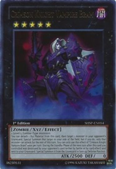 Crimson Knight Vampire Bram (SHSP-EN054) [Shadow Specters]