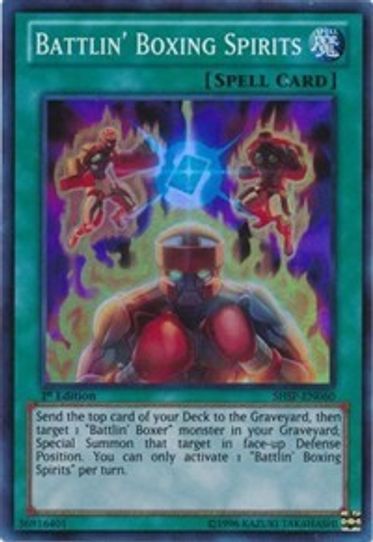Battlin' Boxing Spirits (SHSP-EN060) [Shadow Specters]