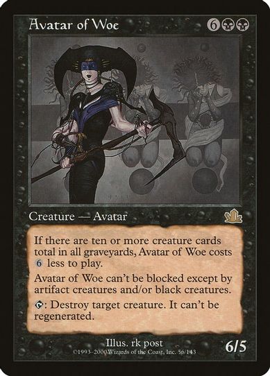 Avatar of Woe (56) [Prophecy]