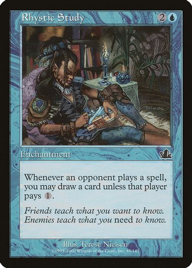 Rhystic Study (45) [Prophecy]