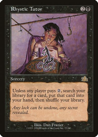 Rhystic Tutor (77) [Prophecy]
