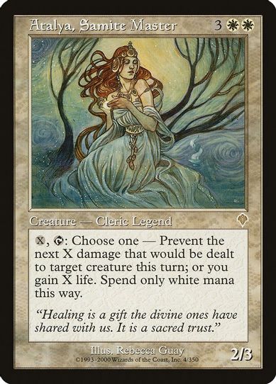 Atalya, Samite Master (4) [Invasion]