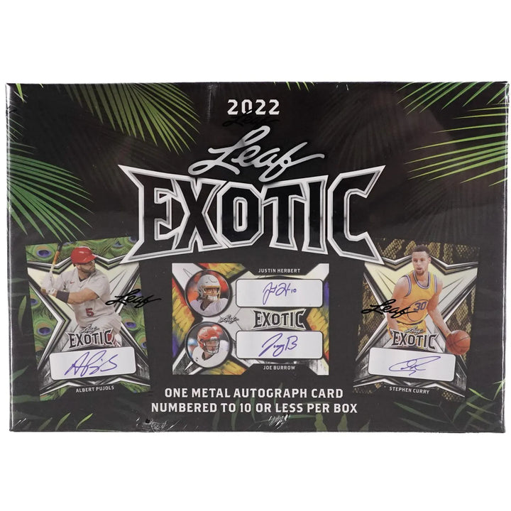 2022 Leaf Exotic Multisport Hobby Box