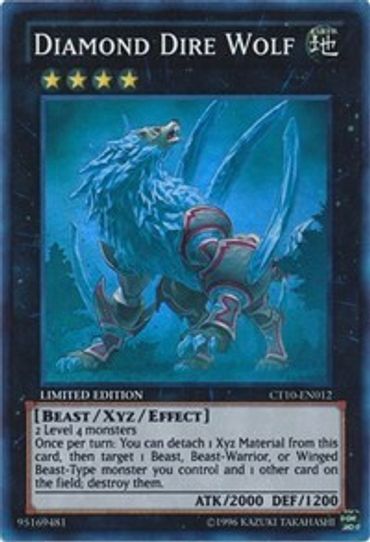 Diamond Dire Wolf (CT10-EN012) [2013 Collectors Tins]