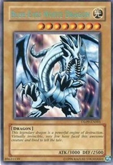 Blue-Eyes White Dragon (Blue) (DL09-EN001) [Duelist League Promo]