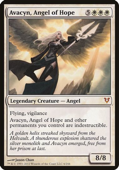 Avacyn, Angel of Hope (Avacyn Restored) (6) [Oversize Cards]