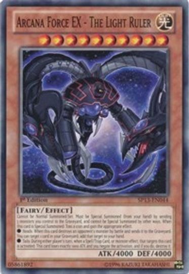 Arcana Force EX - The Light Ruler (SP13-EN044) [Star Pack 2013]