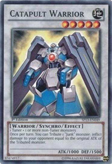 Catapult Warrior (SP13-EN049) [Star Pack 2013]