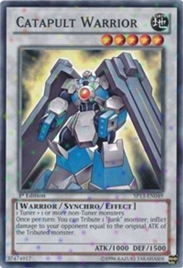 Catapult Warrior (Starfoil) (SP13-EN049) [Star Pack 2013]