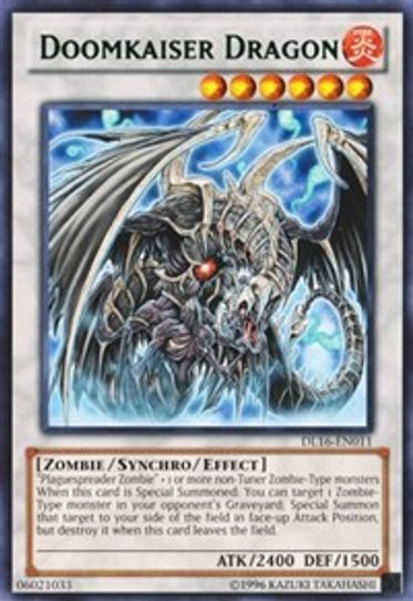 Doomkaiser Dragon (Green) (DL16-EN011) [Duelist League Promo]