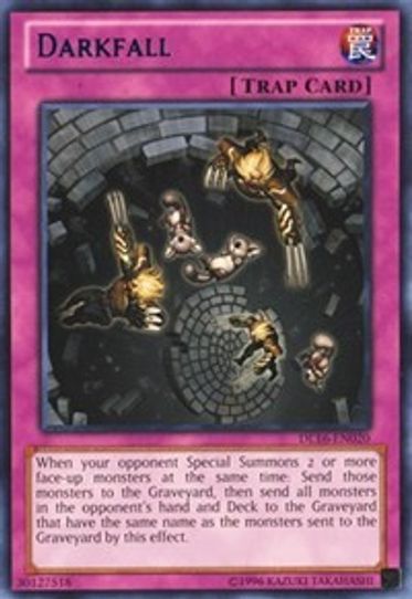 Darkfall (Blue) (DL16-EN020) [Duelist League Promo]