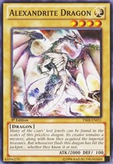 Alexandrite Dragon (YSKR-EN011) [Starter Deck: Kaiba Reloaded]