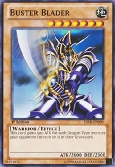 Buster Blader (YSYR-EN009) [Starter Deck: Yugi Reloaded]