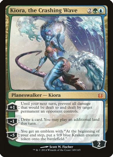 Kiora, the Crashing Wave (149) [Born of the Gods]