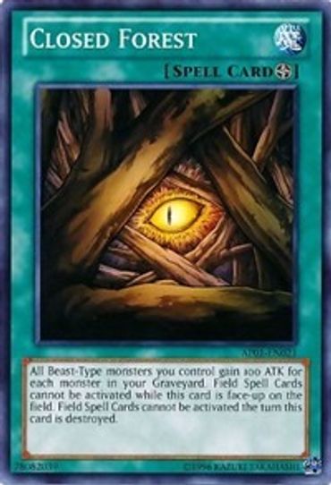 Closed Forest (AP01-EN021) [Astral Pack 1]
