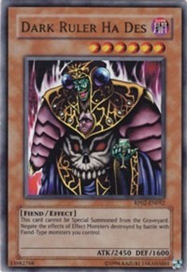 Dark Ruler Ha Des (RP02-EN052) [Retro Pack 2]