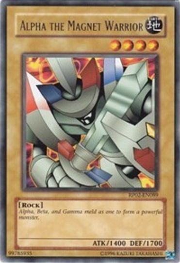 Alpha The Magnet Warrior (RP02-EN089) [Retro Pack 2]
