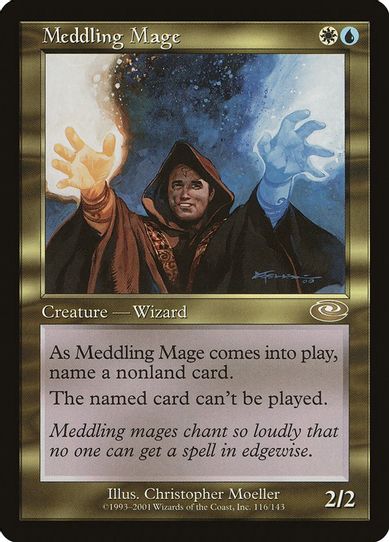 Meddling Mage (116) [Planeshift]