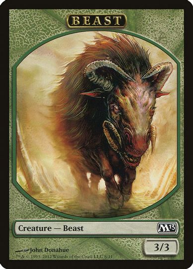 Beast Token (8) [Magic 2013 (M13)]