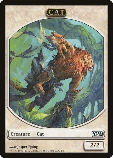 Cat Token (1) [Magic 2013 (M13)]