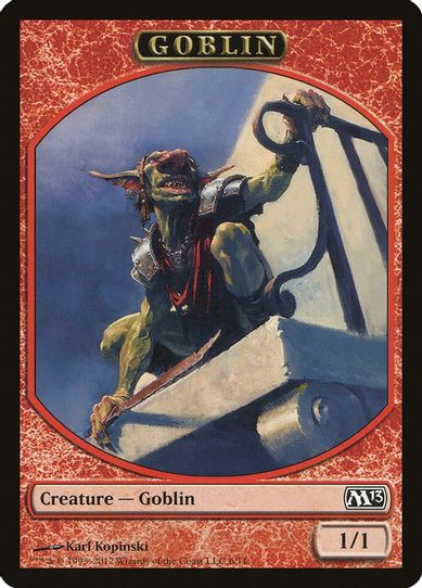 Goblin Token (6) [Magic 2013 (M13)]