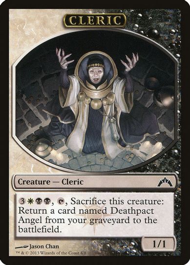 Cleric Token (4) [Gatecrash]