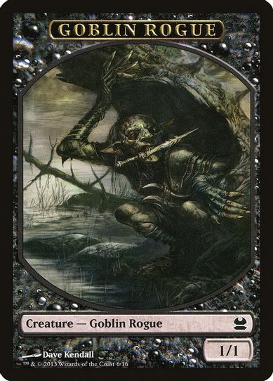 Goblin Rogue Token [Modern Masters]