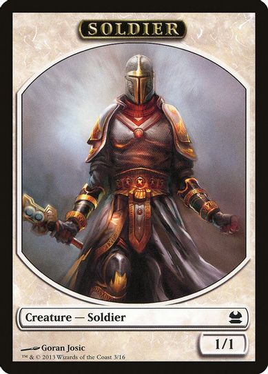 Soldier Token [Modern Masters]