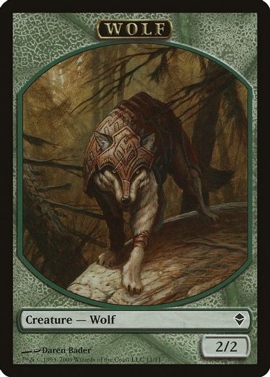 Wolf Token [Zendikar]