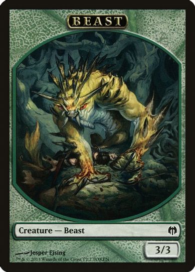 Beast Token [Duel Decks: Heroes vs. Monsters]