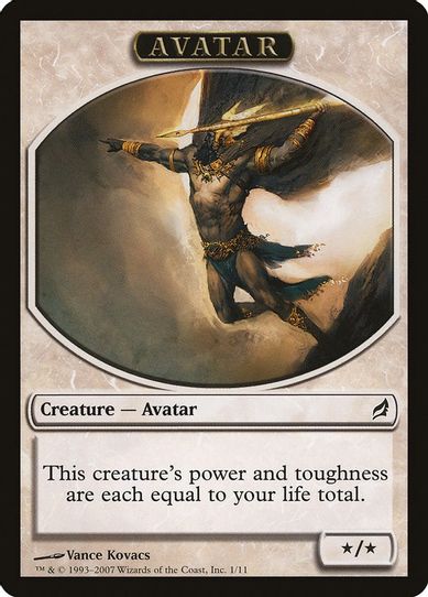 Avatar Token [Lorwyn]
