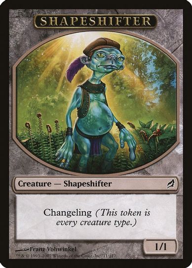 Shapeshifter Token [Lorwyn]